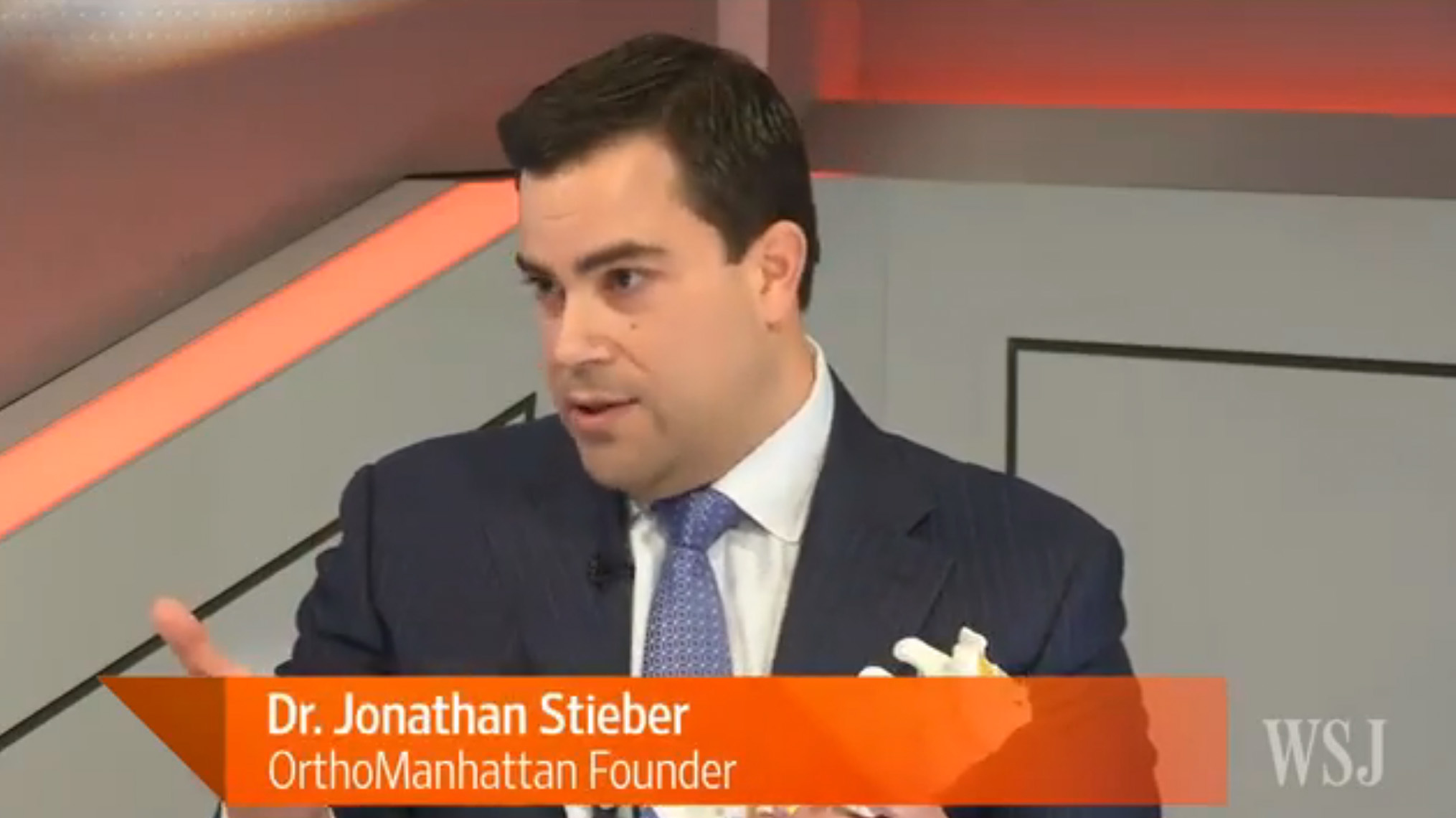 Dr. Jonathan Stieber featured on the Wall Street Journal Online's Lunch Break with Tanya Riviero.